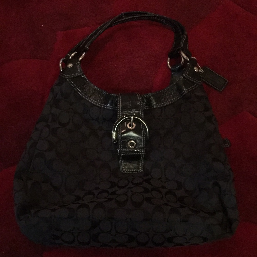 Gently used coach purse